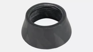 HDS SUB, TARMAC SL6, 20MM CARBON CONE TOP COVER, SATIN FINISH
