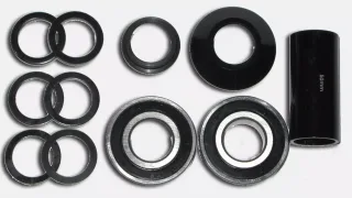 BBR FUSE 4 MID BB, 74MM SHELL, 19MM SPINDLE, BLACK (NO SPINDLE INCLUDED)