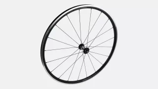 WHL SLX 350, 700C, FRONT, ALLOY, QR, 9X100M, RIM BRAKE, 24H - BLACK W/ CHARCOAL DCL