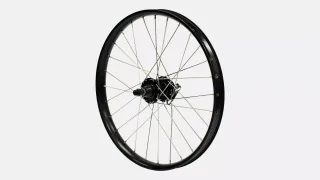 WHL KIDS 20", FRONT, ALLOY, QR, 9X110MM, DISC, 6-BOLT, 28H - BLACK