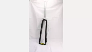 FRK SAN FRANCISCO 26 IN DISC BRAKE FORK, FKL=397MM, DL=375MM, WITH STRAIGHT BLADE, CR-MO STEERER, BLK