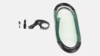 STP SUB, TRANZ-X, DROPPER POST REMOTE KIT, FOR DROP-BARS, 24.4MM CLAMP DIAMETER, W/ CABLE, & HOUSING