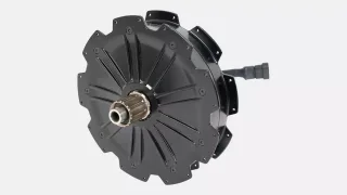 ELE MY1 TURBO S, REAR HUB MOTOR, 250W, 36H, SHIMANO HG 10-SPD. FHB, DISC, 6-BOLT, 12X142MM THRU-AXLE