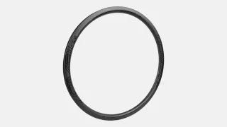 RIM MY17 ROVAL CLX 32 DISC RIM - 24H REAR - SATIN CARBON / GLOSS BLK