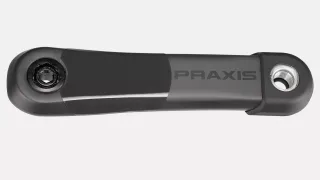 CRK TURBO, BROSE ISIS SPLINE (G2), 160MM, NON-DRIVE SIDE ARM, CARBON, PRAXIS