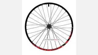 WHL MY13 ROVAL CONTROL SL 29 REAR WHEEL, 135MM, CONVERTIBLE TO 142MM, BLK RIM W/ RED DECAL (NO LONGER PRODUCED)